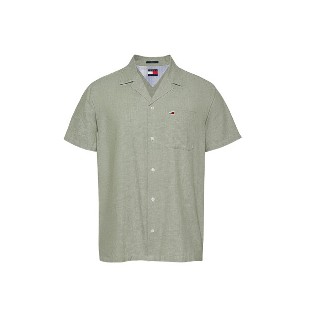Tommy Hilfiger Linen blend camp ss shirt 121.40.0009 large