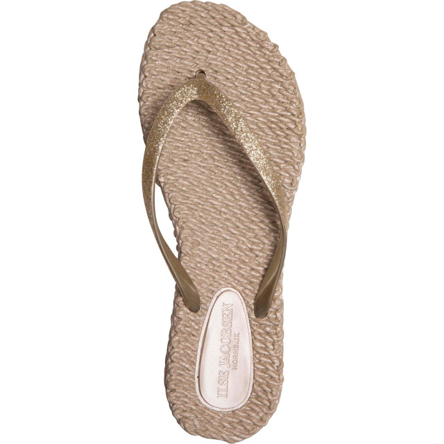 Ilse Jacobsen Flipflops with glitters platin CHEERFUL01-780 large