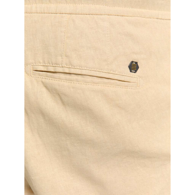 No Excess Short with linen garment dyed sand 288190411-015 large