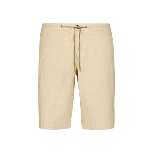 No Excess Short with linen garment dyed sand 288190411-015 large