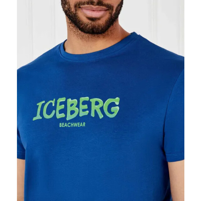 Iceberg Beachwear vertical logo tee 157202851 large