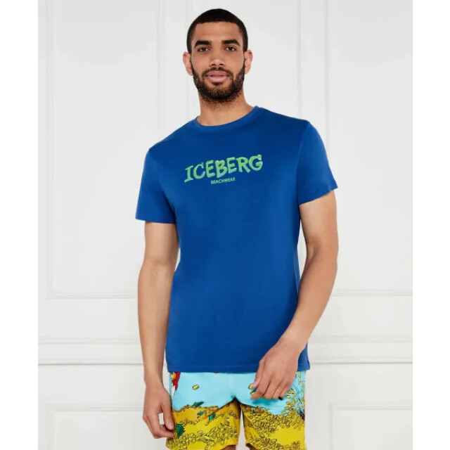 Iceberg Beachwear vertical logo tee 157202851 large