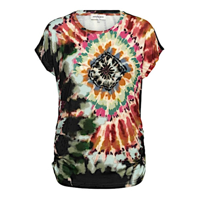 &Co Woman &co women top vineeta tie dye green multi Vineeta tie dye - Green multi large