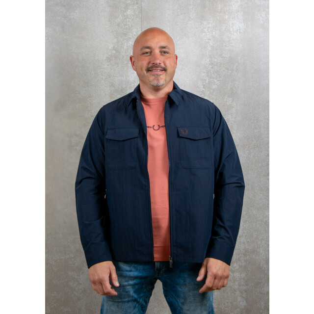 Fred Perry Zip through overshirt 123.30.0029 large