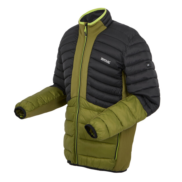 Regatta Heren leedre hybride gewatteerde jas UTRG12039_nephritegreenblack large Regatta Heren leedre hybride gewatteerde jas UTRG12039_nephritegreenblack large