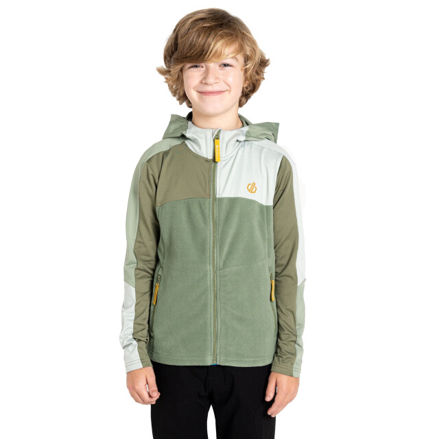 Dare2b Kinder/kids thriving iv fleecejack UTRG12040_olivinegreenhedgegreen large Dare2b Kinder/kids thriving iv fleecejack UTRG12040_olivinegreenhedgegreen large