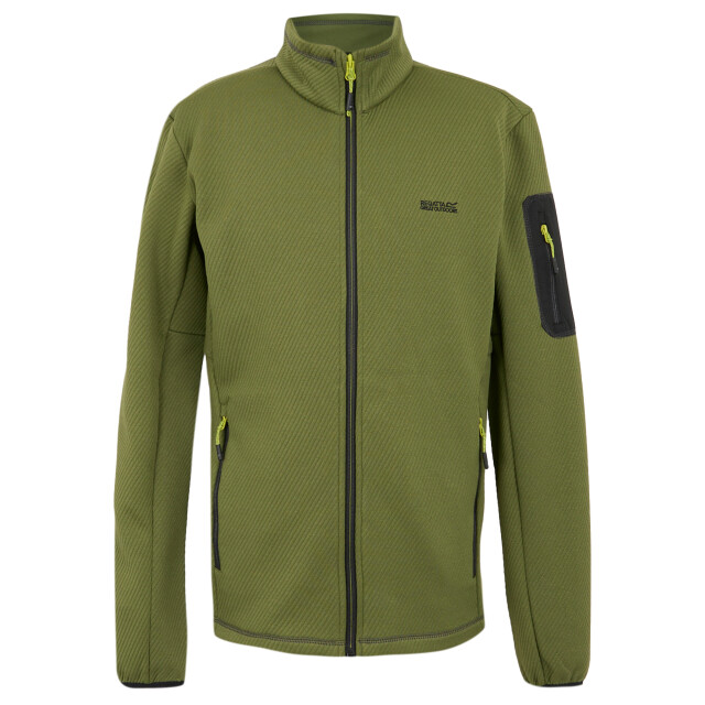 Regatta Heren aldean full zip soft shell jas UTRG11999_nephritegreen large