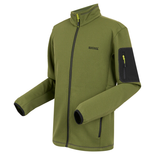 Regatta Heren aldean full zip soft shell jas UTRG11999_nephritegreen large