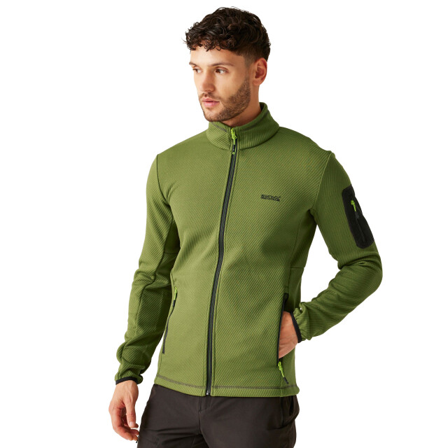 Regatta Heren aldean full zip soft shell jas UTRG11999_nephritegreen large
