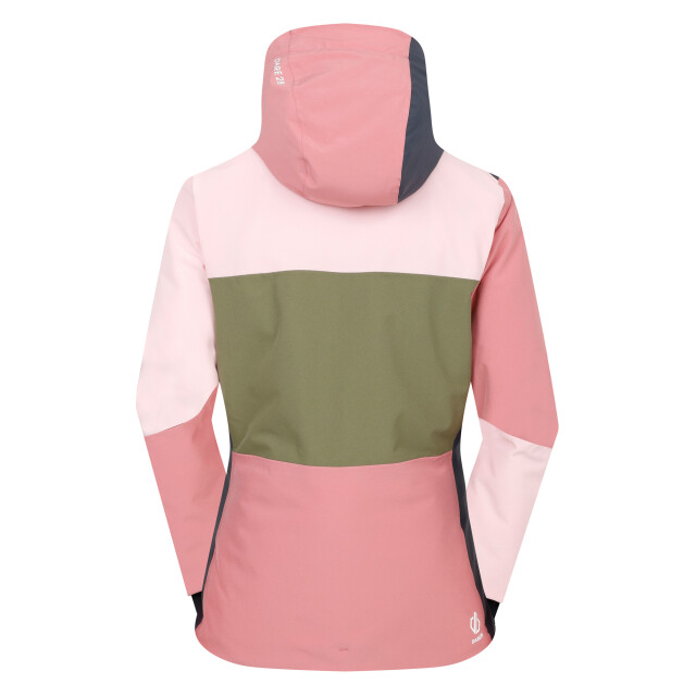 Dare2b Dames ski jas met band UTRG11995_dustyroseolivinegreen large