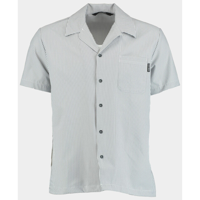 Airforce Casual hemd korte mouw seersucker polo shirt hrm1187/100-552 189761 large