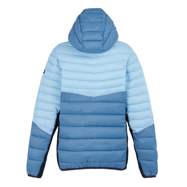 Regatta Dames leedre hybride jas met capuchon UTRG12018_navycoronetblue large