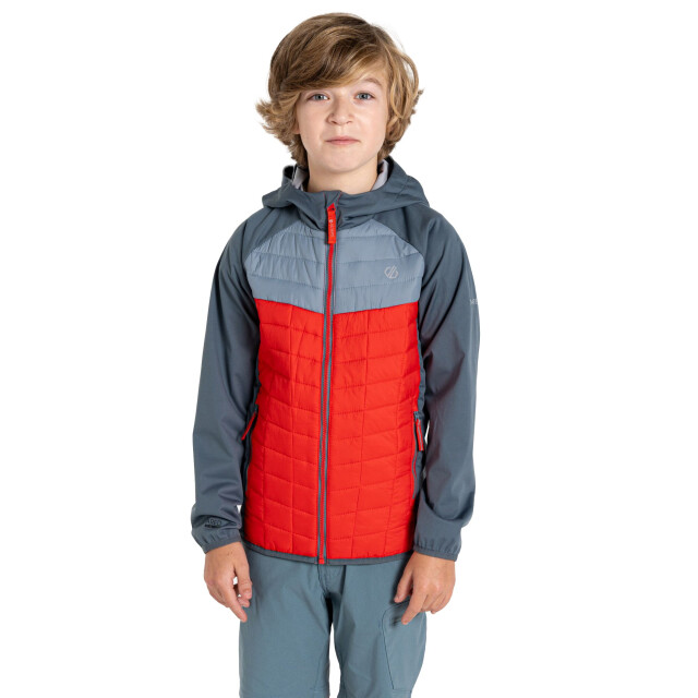 Dare2b Kinder/kinder explore ii colour block hybride jas UTRG12011_leadgreystormyweatherseville large