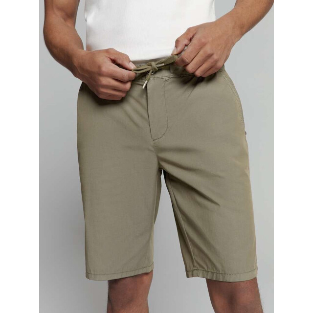 No Excess Short chino garment dyed light weig dark moss 278190310SN-186 large