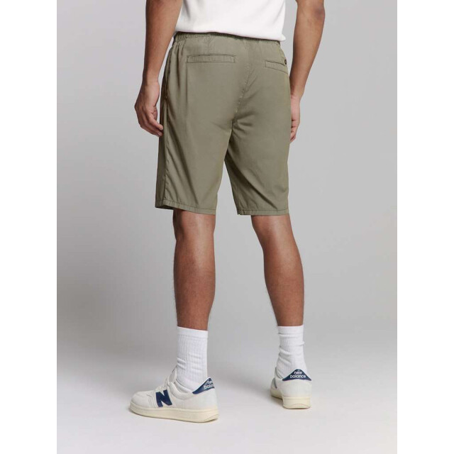 No Excess Short chino garment dyed light weig dark moss 278190310SN-186 large