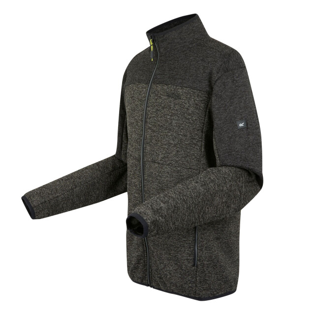 Regatta Heren elram full zip fleece UTRG12015_granitegreyblack large Regatta Heren elram full zip fleece UTRG12015_granitegreyblack large
