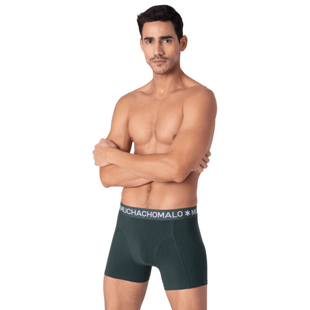 Muchachomalo Heren 3-pack boxershorts SOLID1010-680 large Muchachomalo Heren 3-pack boxershorts SOLID1010-680 large