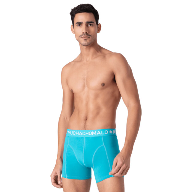 Muchachomalo Heren 2-pack boxershorts SOLID1010-679 large Muchachomalo Heren 2-pack boxershorts SOLID1010-679 large