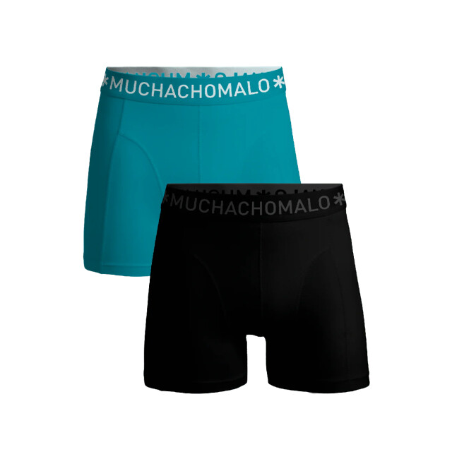 Muchachomalo Heren 2-pack boxershorts SOLID1010-679 large Muchachomalo Heren 2-pack boxershorts SOLID1010-679 large