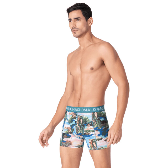 Muchachomalo Heren 2-pack boxershorts jackbean alicewonder JACKBEANALICEWONDER1010-04 large Muchachomalo Heren 2-pack boxershorts jackbean alicewonder JACKBEANALICEWONDER1010-04 large