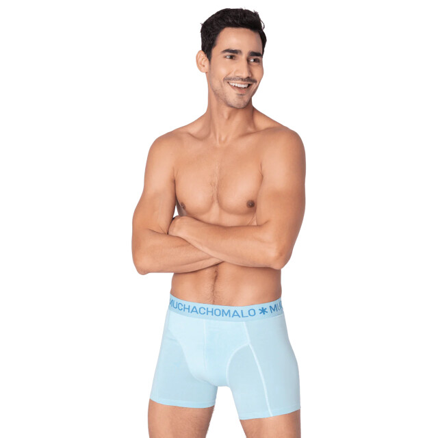 Muchachomalo Heren 3-pack boxershorts SOLID1010-681 large Muchachomalo Heren 3-pack boxershorts SOLID1010-681 large