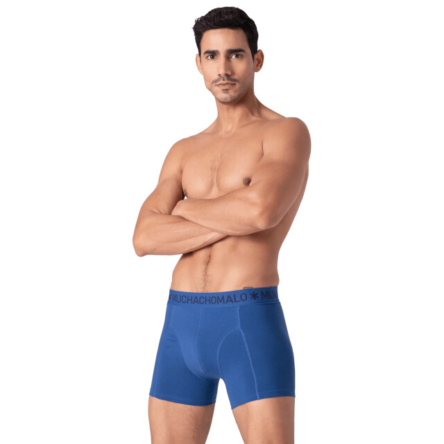 Muchachomalo Heren 3-pack boxershorts SOLID1010-681 large Muchachomalo Heren 3-pack boxershorts SOLID1010-681 large