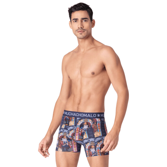 Muchachomalo Heren 3-pack boxershorts pussboots wizardoz PUSSBOOTSWIZARDOZ1010-07 large