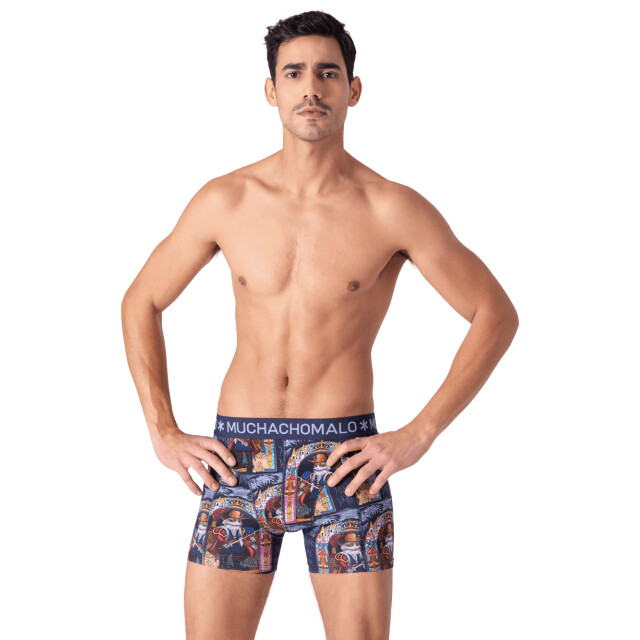 Muchachomalo Heren 3-pack boxershorts pussboots wizardoz PUSSBOOTSWIZARDOZ1010-07 large