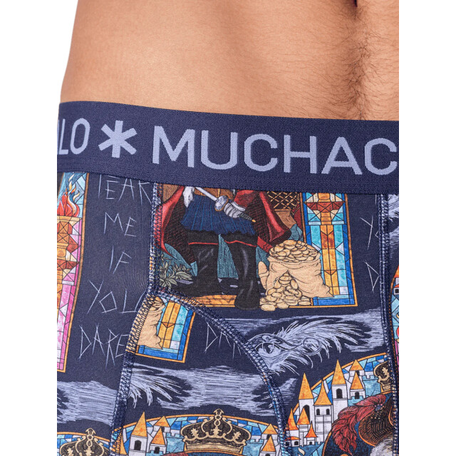 Muchachomalo Heren 3-pack boxershorts pussboots wizardoz PUSSBOOTSWIZARDOZ1010-07 large