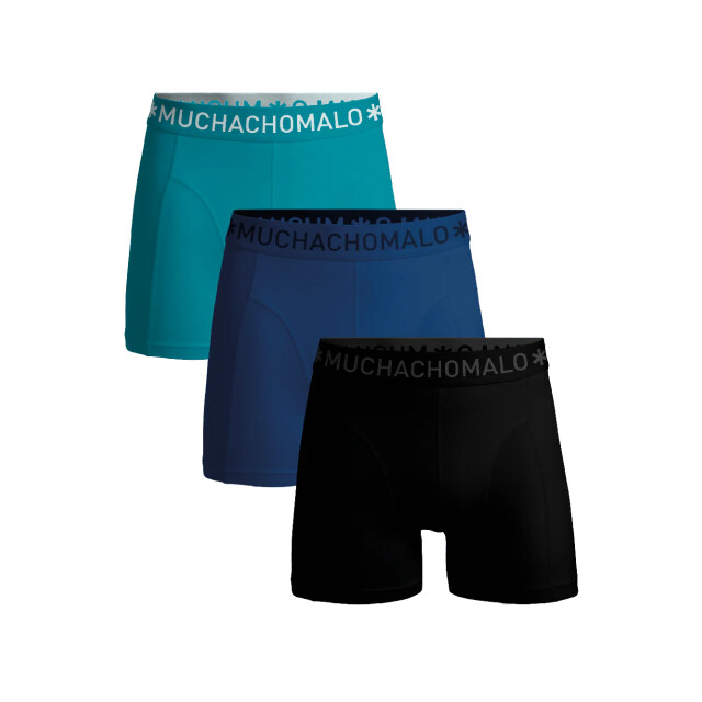 Muchachomalo Jongens 3-pack boxershorts SOLID1010-683J large