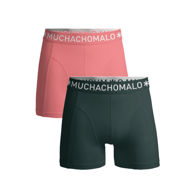 Muchachomalo Heren 2-pack boxershorts SOLID1010-676 large Muchachomalo Heren 2-pack boxershorts SOLID1010-676 large