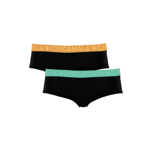Muchachomalo Dames 2-pack briefs SOLID1252-77 large