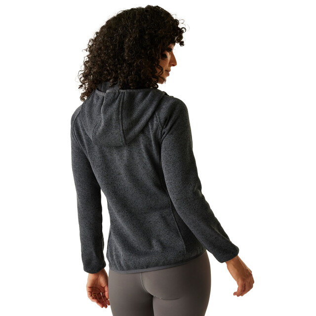 Regatta Dames newhill ii marl full zip hoodie UTRG12002_sealgreypop large Regatta Dames newhill ii marl full zip hoodie UTRG12002_sealgreypop large