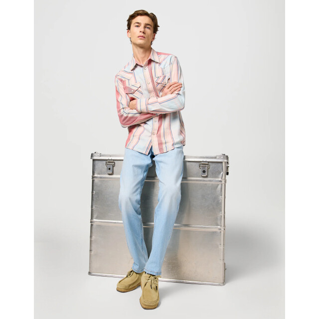 Wrangler Greensboro heren regular-fit jeans spur stiched Greensboro 112362558 SpurStitched large