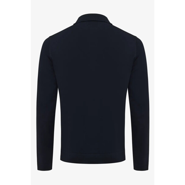 Genti Polo longsleeve cool dry donker 156493567 large