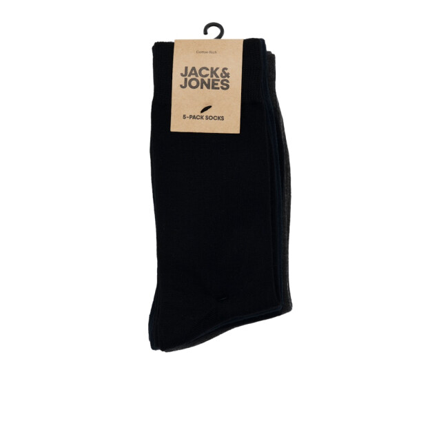 Jack & Jones jacbasic bamboo sock 5 pack noos 12198027 navy r dark grey melange 05891.991.0004 large