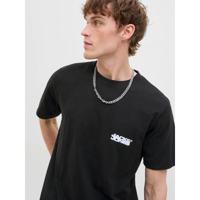 Jack & Jones Jcosago logo slub tee 12276524 large