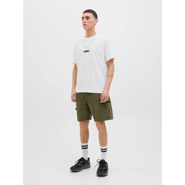 Jack & Jones Jcosago logo slub tee 12276524 large