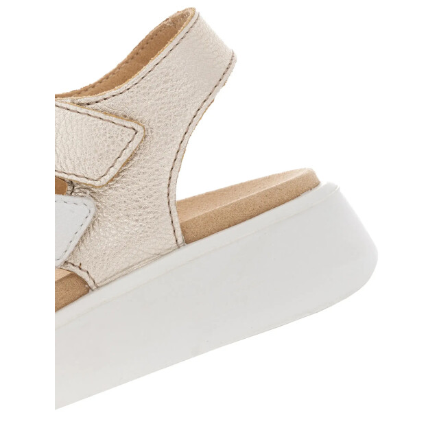 Ara 12-21407 sand, wit, platin sandaal 3039 12-21407 large