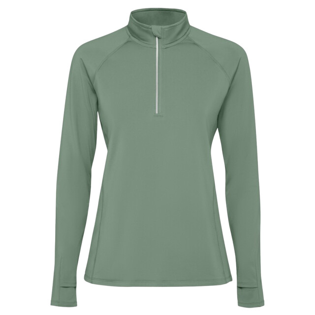 Roly Dames estambul sweatshirt met kwart ritssluiting en lange mouw UTPF4728_laurelgreen large