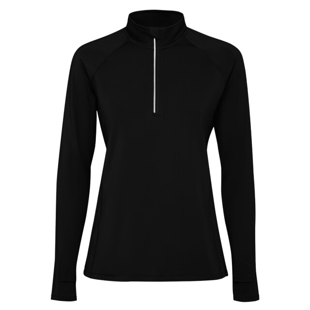 Roly Dames estambul sweatshirt met kwart ritssluiting en lange mouw UTPF4728_solidblack large