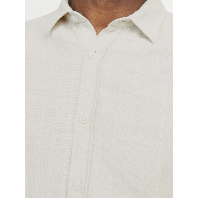 Jack & Jones Jcojoshua structure shirt ss beige 5319.05.0005 large