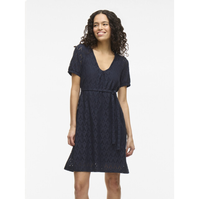 Vila Viamalina v-neck ss dresspb navy 4409.37.0001 large Vila Viamalina v-neck ss dresspb navy 4409.37.0001 large