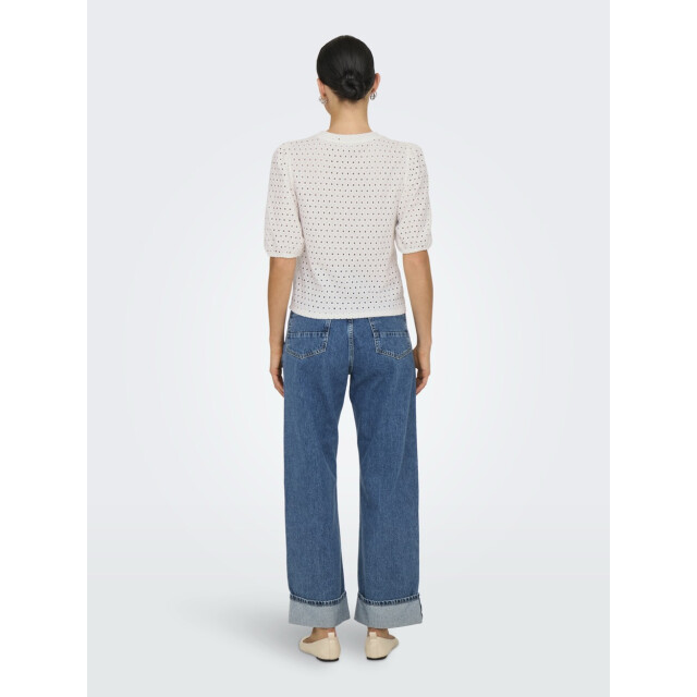 Only Onlelisa ss o-neck top box jrs off-white 4382.02.0004 large