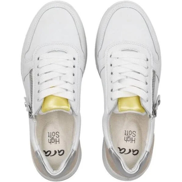 Ara 12-27540 sapporo h-wijdte white/limo 2111 12-27540 large