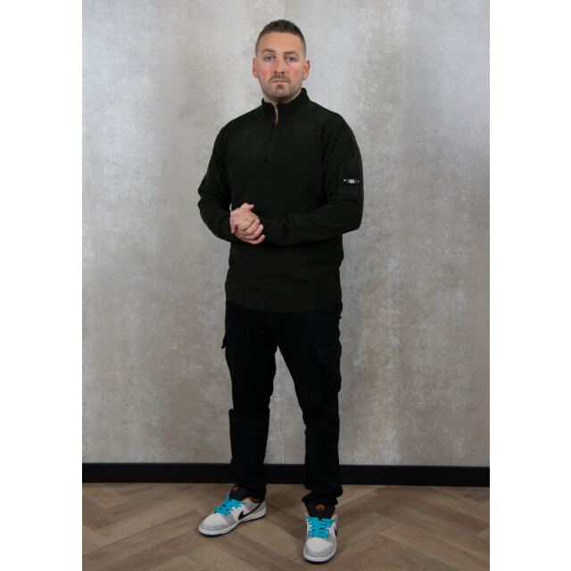 Quotrell Combat knitted halfzip 136.40.0027 large
