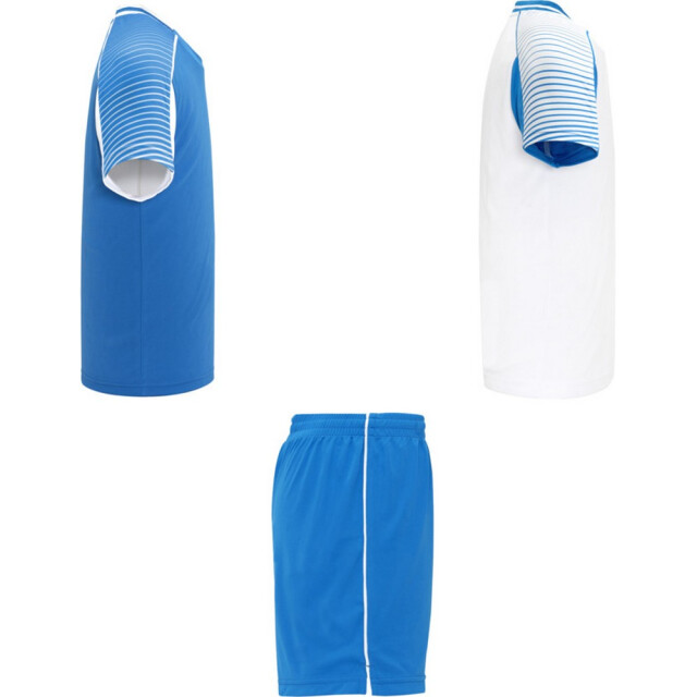 Roly Kinderen/kinderen juve sportset UTPF4423_whiteroyalblue large