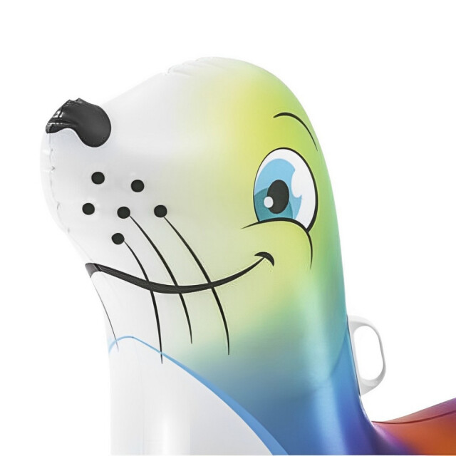 Bestway Opblaasbare seal pool float UTMR1918_multicoloured large