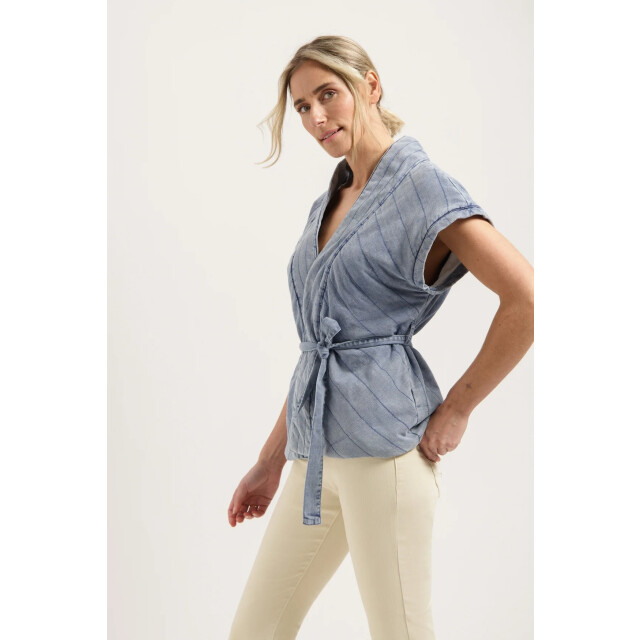 Florèz Cr0112 416 dante gilet light blue CR0112 416 large