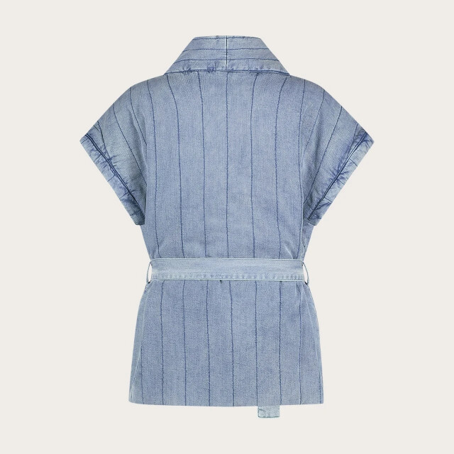 Florèz Cr0112 416 dante gilet light blue CR0112 416 large